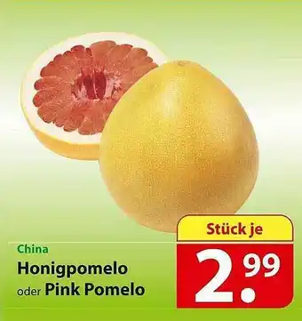 Famila Nord Ost China Honigpomelo Oder Pink Pomelo Angebot