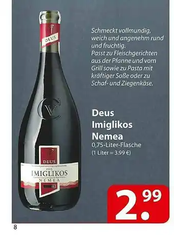 Famila Nord Ost Deus Lmiglikos Nemea Angebot