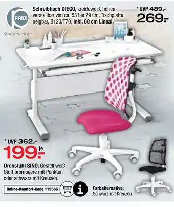 Ostermann Paidi schreibtisch diego Angebot