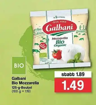 Famila Nord West Galbani Bio Mozzarella Angebot