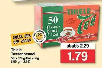 Famila Nord West Thiele Tassenbeutel Angebot