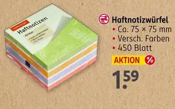 Rossmann Haftnotizwürfel Angebot