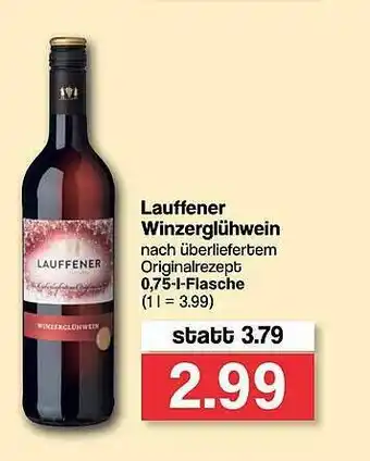 Famila Nord West Lauffener Winzerglühwein Angebot