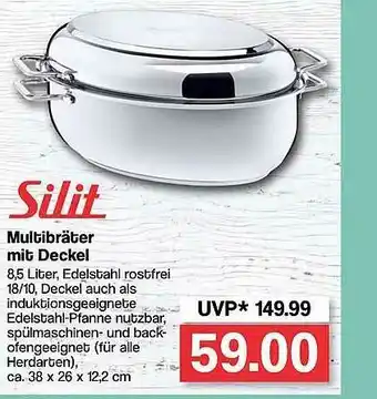 Famila Nord West Silit Multibräter Mit Deckel Angebot