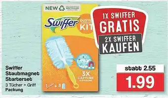 Famila Nord West Swiffer Staubmagnet Starterset Angebot