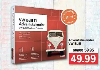 Famila Nord West Adventskalender Vw Bulli Angebot