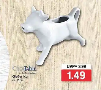 Famila Nord West Creatable Gießer Kuh Angebot