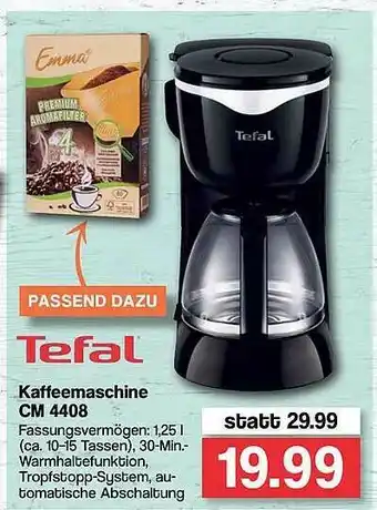 Famila Nord West Tefal Kaffeemaschine Cm 4408 Angebot