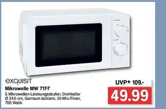 Famila Nord West Exquisit Mikrowelle Mw717-7 Angebot