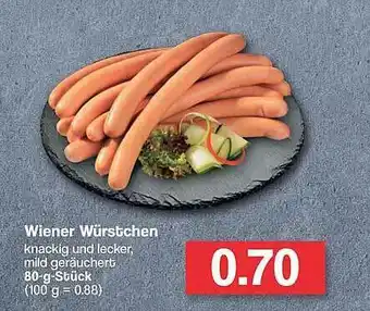 Famila Nord West Wiener Würstchen Angebot