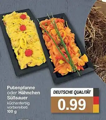 Famila Nord West Putenpfanne Oder Hähnchen Süßsauer Angebot