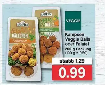 Famila Nord West Kamkpsen Veggie Balls Oder Falafel Angebot