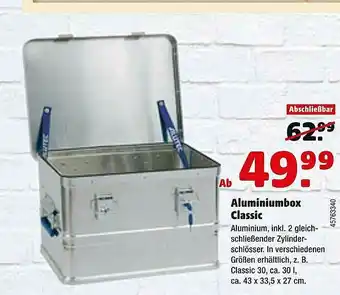 Hagebau Aluminiumbox Classic Angebot