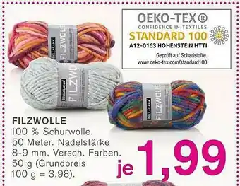 KODi Filzwolle Angebot