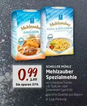 V Markt Mehlzauber Spezialmehle Scheller Mühle Angebot