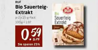 V Markt Ruf Bio Sauerteig-extrakt Angebot