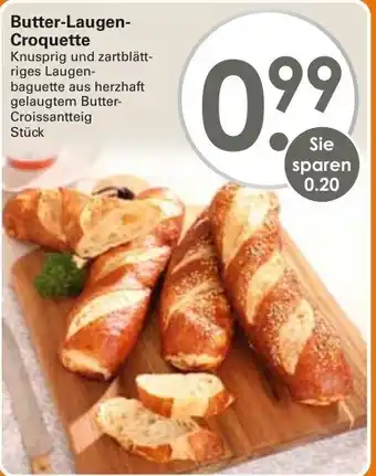 WEZ Butter-Laugen- Croquette Angebot