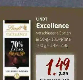 V Markt Lindt Excellence Angebot