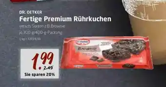 V Markt Dr. Oetker Fertige Premium Rührkuchen Angebot