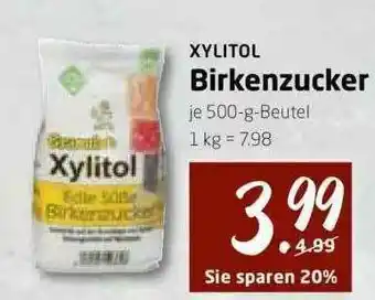 V Markt Xylitol Birkenzucker Angebot