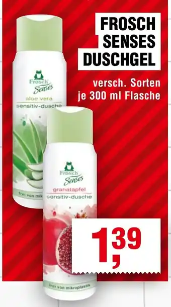 Handelshof FROSCH SENSES DUSCHGEL Angebot