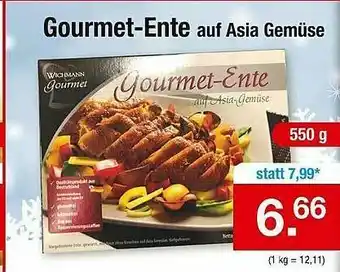 Zimmermann Gourmet-ente Auf Asis Gemüse Angebot