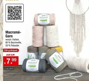 Zimmermann Macramé Garn Angebot