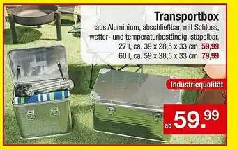 Zimmermann Transportbox Angebot