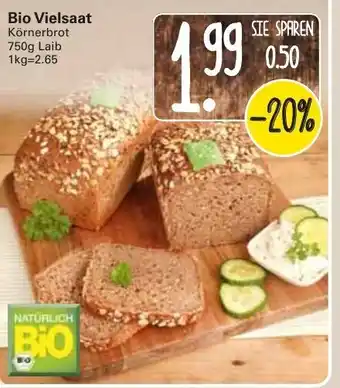 WEZ Bio Vielsaat 750g Angebot