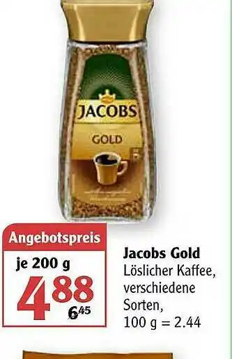 Globus Jacobs Gold Angebot