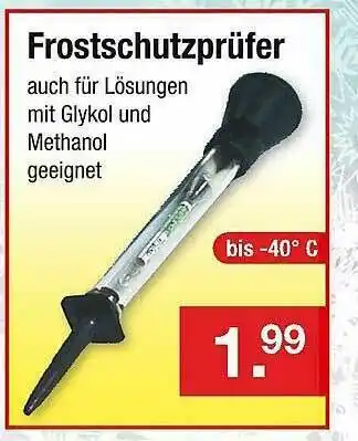 Zimmermann Frostschutzprüfer Angebot