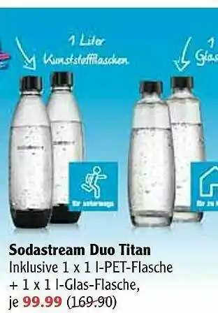 Globus Sodastream Duo Titan Angebot