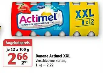 Globus Danone Actimel XXL Angebot