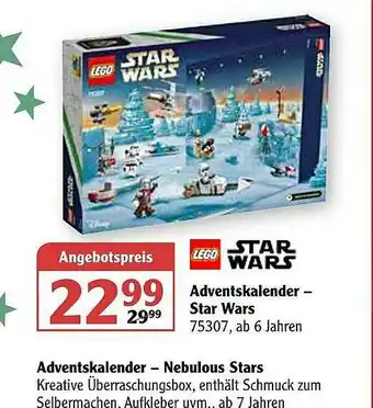 Globus Adventskalender Lego Star Wars Angebot