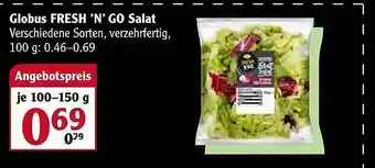 Globus Globus Fresh'n'go Salat Angebot