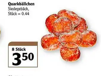 Globus Quarkbällchen Angebot