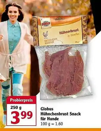 Globus Globus Hähnchenbrust Snack Für Hunde Angebot