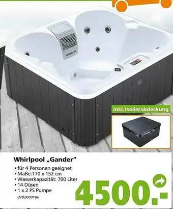 Globus Baumarkt Whirlpool „gander“ Angebot