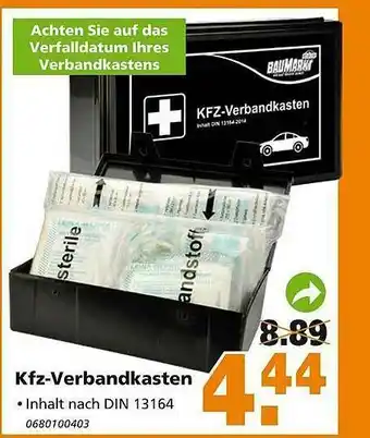 Globus Baumarkt Kfz-verbandkasten Baumarkt Angebot