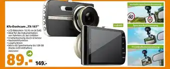 Globus Baumarkt Kfz-dashcam Tx-167 Angebot