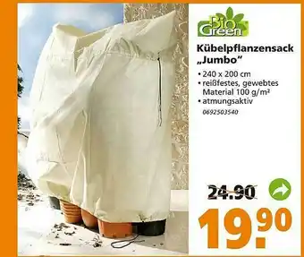 Globus Baumarkt Bio Green Kübelpflanzensack „jumbo“ Angebot