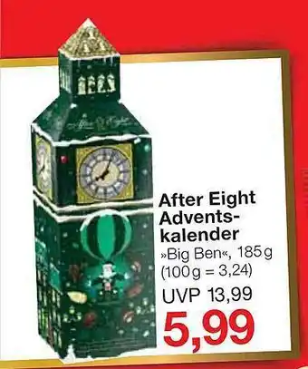 Jawoll After Eight Adventskalender Angebot