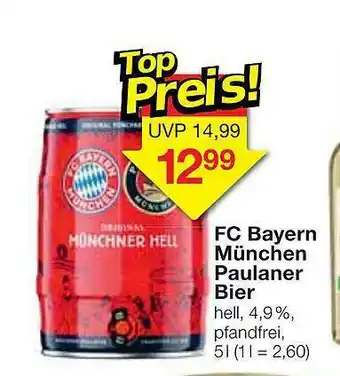 Jawoll Fc Bayern München Paulaner Bier Angebot