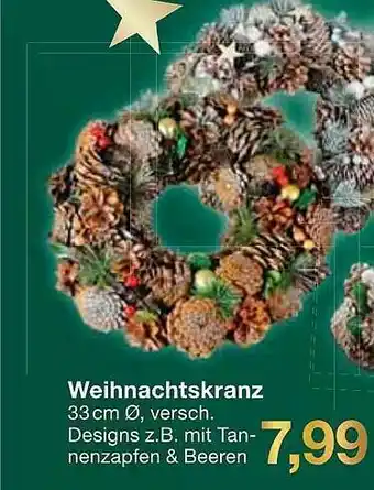 Jawoll Weihnachtskranz Angebot