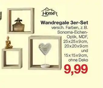 Jawoll Wandregale 3er Set Angebot