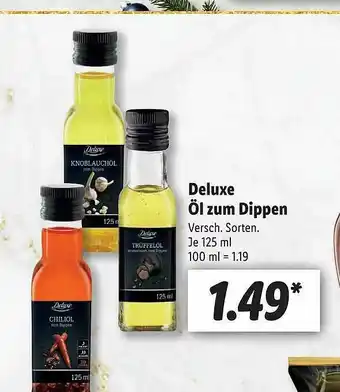 Lidl Deluxe öl Zum Dippen Angebot