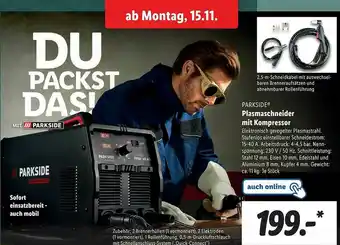 Lidl Parkside Plasmaschneider Mit Kompressor Angebot