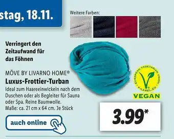 Lidl Livarno Home Luxus-frottier-turban Angebot