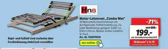 Lidl Hn8 Motor-lattenrost „condor Mot“ Angebot