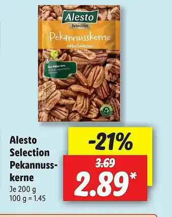 Lidl Alesto Selection Pekannusskerne Angebot